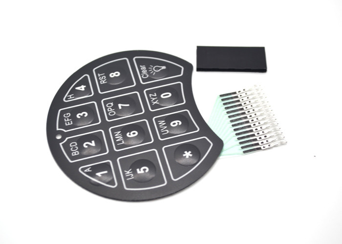 Custom Membrane Tactile Button Switch For Remote Controller Corrosion Resistance