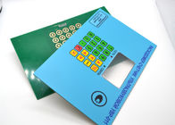 Embossed Tactile Electronic PCB Membrane Switch Keyboard With 3M 467 Adhesive