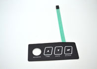Embossed Metal Dome Membrane Switch With Glossy Surface Long Life Span