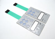 Embossed Tactile Waterproof Membrane Switch With Protection Film On Overlay