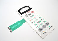 Flat Keys Non Tactile Membrane Switch Keypad For Micro Wave Oven Dustproof