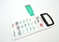 Flat Keys Non Tactile Membrane Switch Keypad For Micro Wave Oven Dustproof