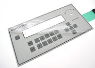 Waterproof Flat Metal Dome Membrane Switch Panel For Medical Appliances
