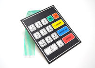 Custom Mulit Button Tactile Membrane Switch Keyboard Without Metal Dome Inside