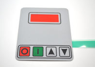 Flat PET Membrane Switch With Transparent Window For Telecommunication Equipment