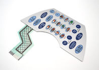Single Shielding Sealed Membrane Switches Multi Keys For Microwave Oven