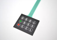 Tactile Embossed Membrane Push Button Switch Keypad Water Resistant 50*60mm