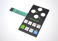 Flexible Multi Keys LED Membrane Switch With Glossy And Tactile Surface