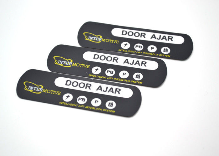 Tactile Type Membrane Push Button Switch Panel For Door Ajar Controller