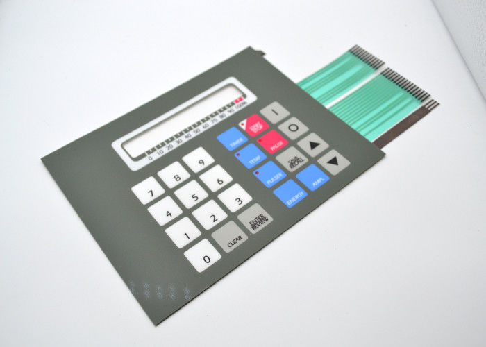 Shielding Circuit Sealed Membrane Switches Multi Button Embossed Tactile Type