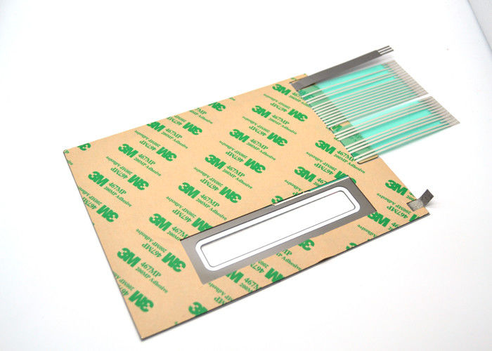 Shielding Circuit Sealed Membrane Switches Multi Button Embossed Tactile Type