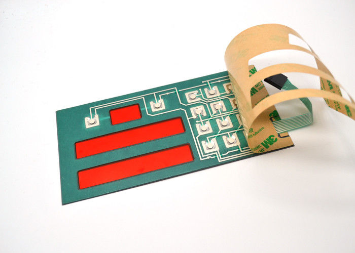 Multi Color Metal Dome Membrane Switch , Durable Custom Membrane Switch