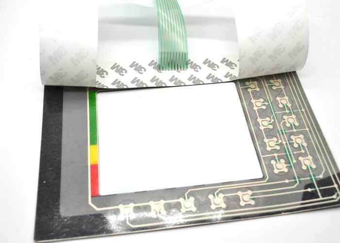 Colorful Metal Dome Membrane Switch Screen Printing Surface Treatment
