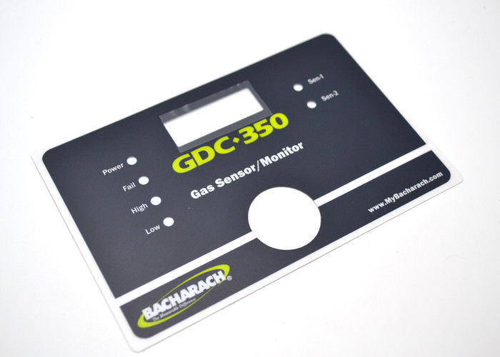 Embossed Button Membrane Switch Panel Printing 5 Colors On The Surface