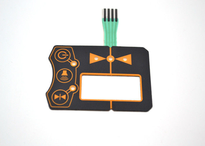Push Button Tactile Membrane Keyboard , Membrane Type Touch Switch Oil Resistance