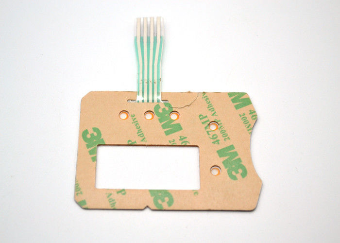 Push Button Tactile Membrane Keyboard , Membrane Type Touch Switch Oil Resistance