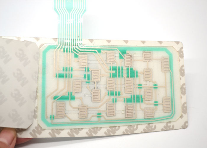 Anti Corrosion Flat Membrane Switch For Mechanical Controller 0.3mm