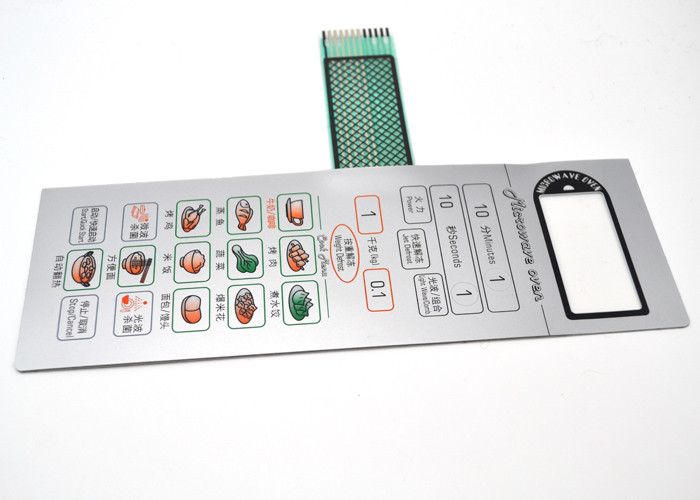 Flat Tactile Metal Dome Membrane Switch With Shielding Circuit Connector Inside