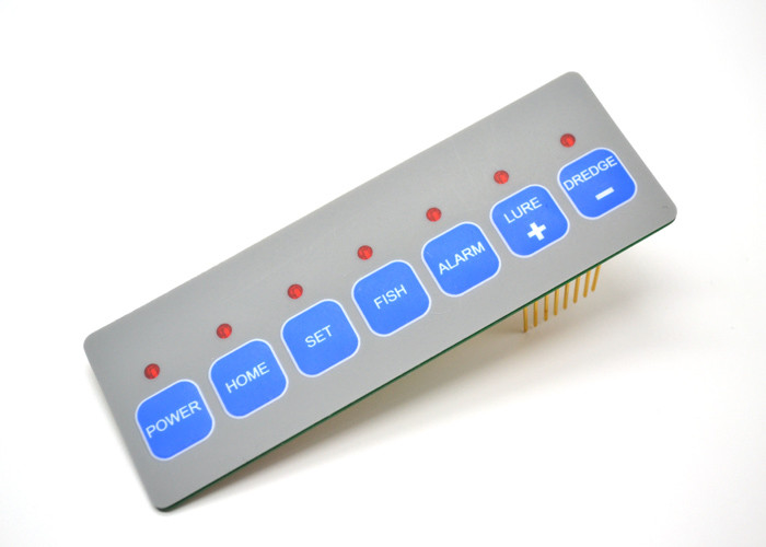 Small Volume PCB Membrane Switch For Telecommunication Equipment 220mm*140mm