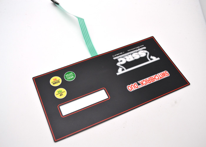Customized Matel Dome Tactile Membrane Switch Panel Dustproof Anti - Oil
