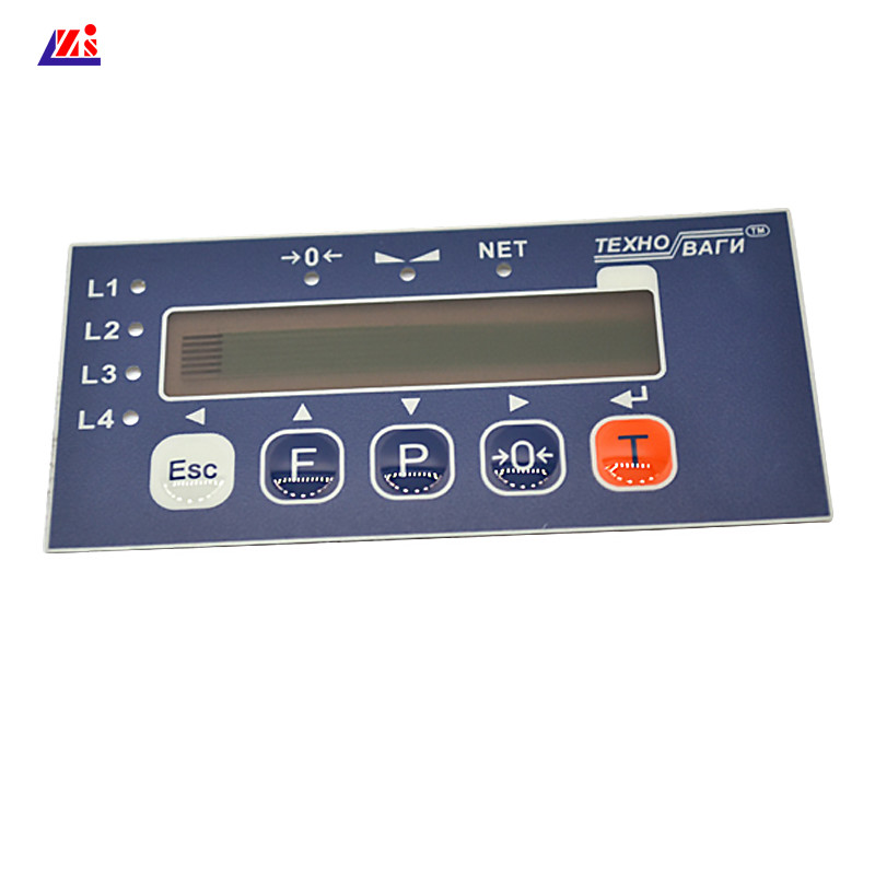 100mA 1W 0.2mm tactile 3M467mp Membrane Switch Keypad