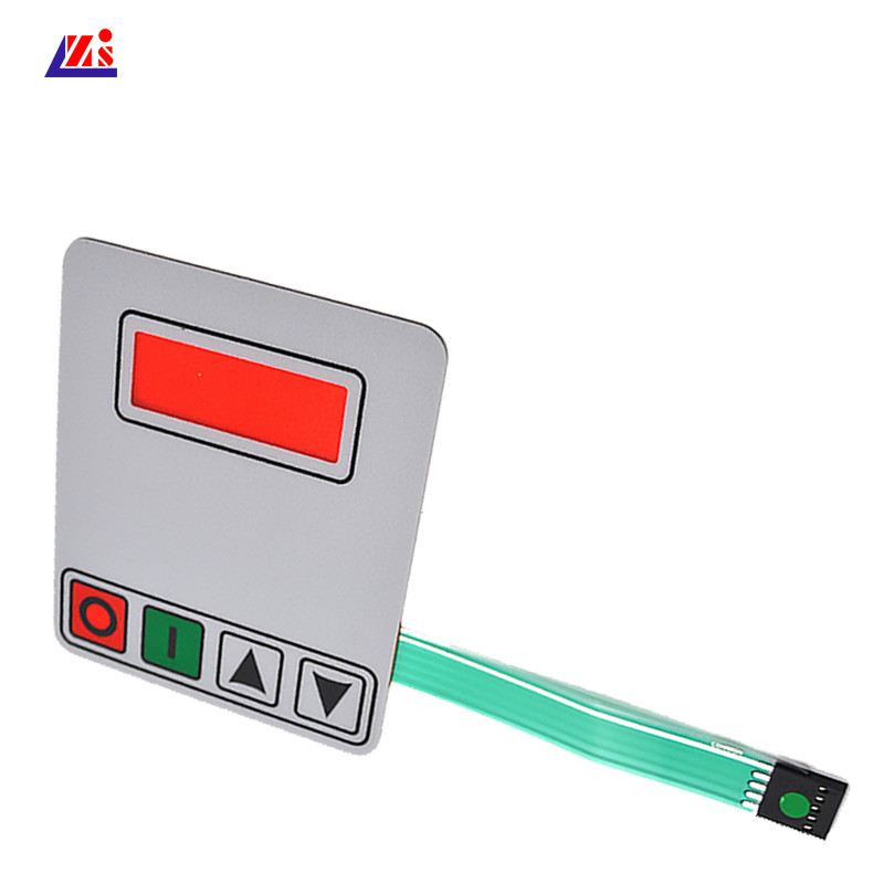 Thin Type Metal Dome Membrane Switch With Matte Surface 0.3 Mm Thickness