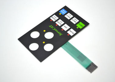 Flexible Multi Keys LED Membrane Switch With Glossy And Tactile Surface
